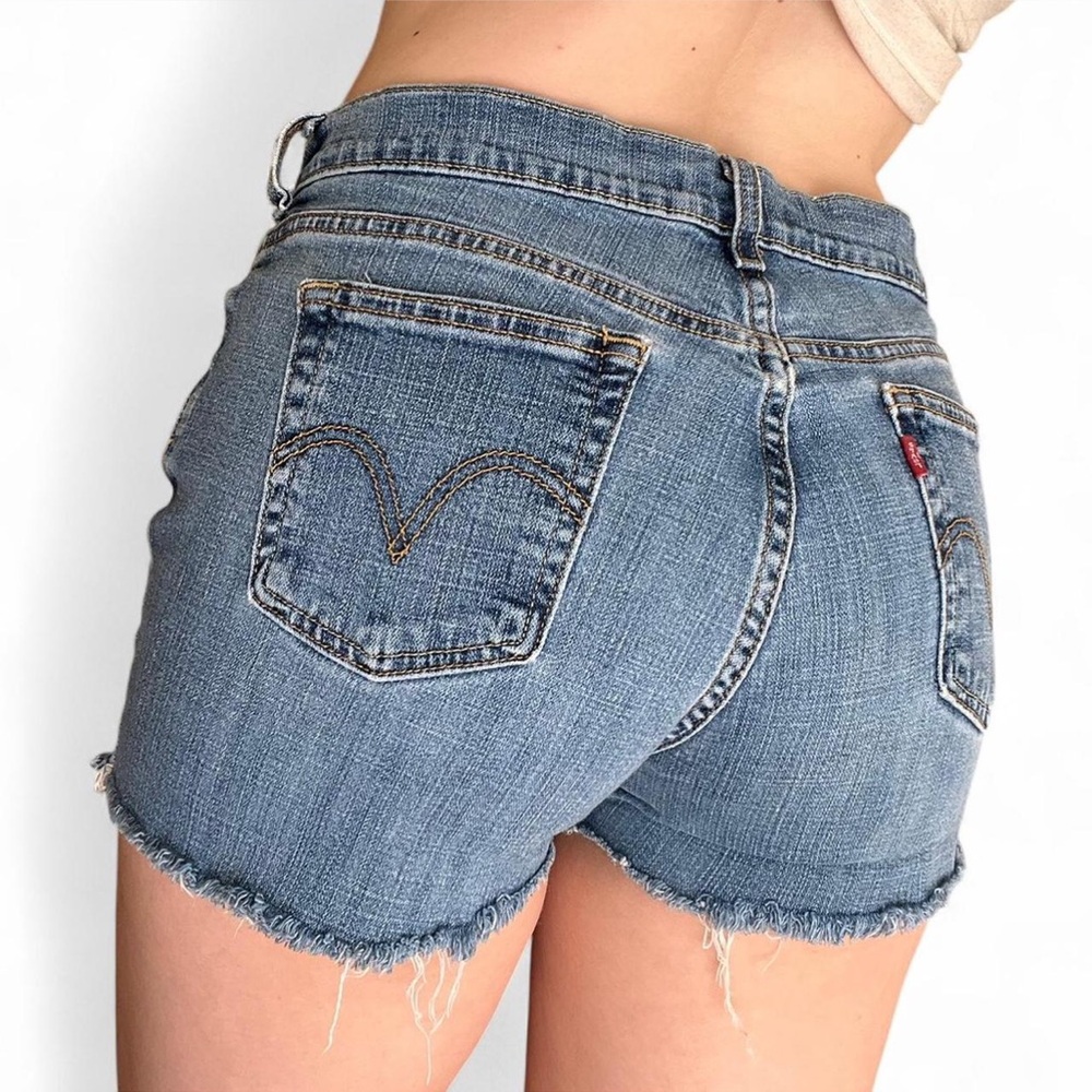 Levi's 505 Classic Blue Jean Shorts